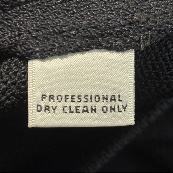 ST-JOHN Evening Sz 12 Wool Rayon Blend Elastic Pencil Skirt Unlined Back Slit - Picture 5 of 6